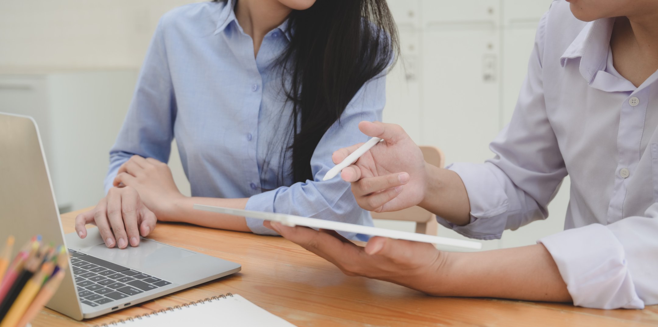 Employees Discussing A Work Plan